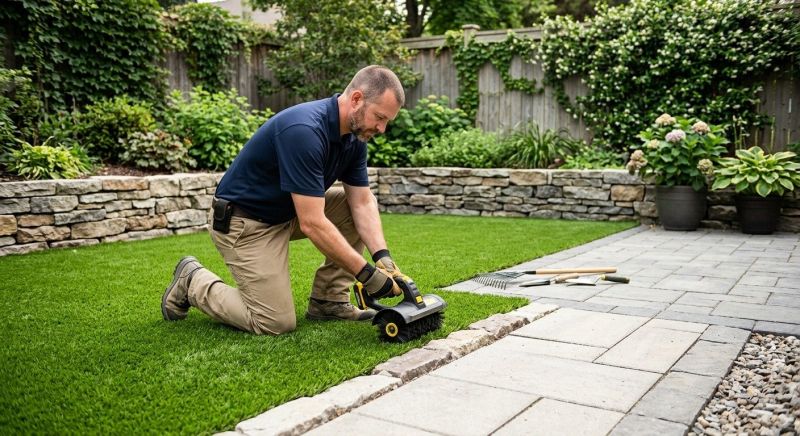 Artificial Lawn Replacement